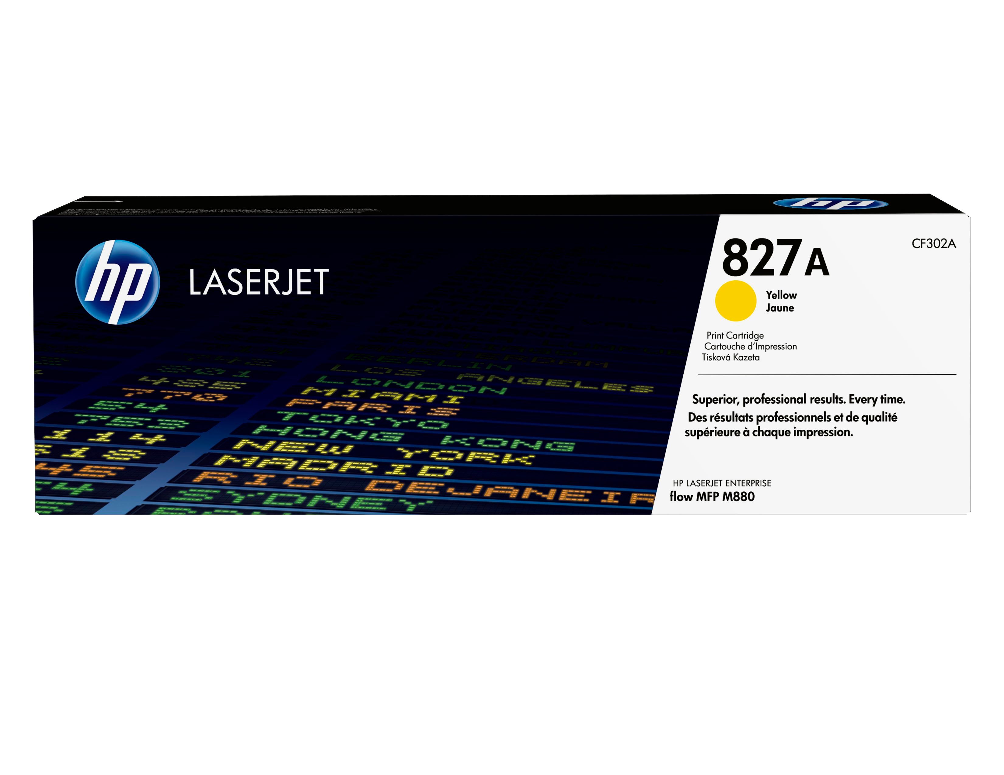 HP 827A Gele Originele Toner Cartridge (CF302A)