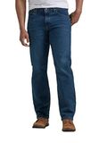 Wrangler Authentics Big & Tall Classic Relaxed Fit Heren Jeans, Military Blue Flex