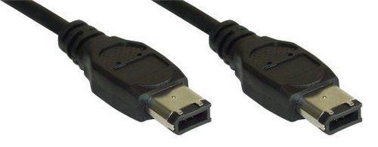 InLine 34005 FireWire-kabel Zwart 5 m