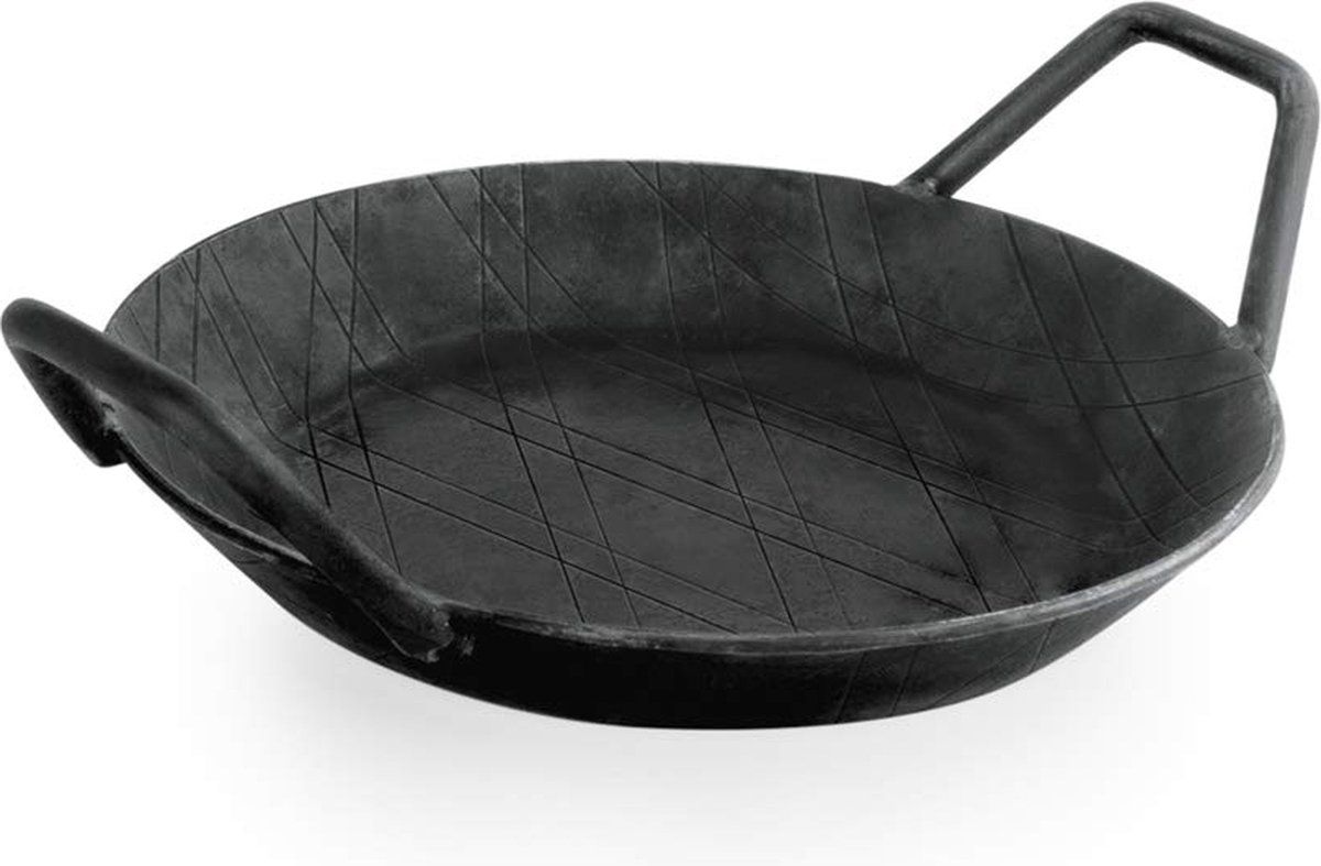 WAS 2258 Braad/serveerpan - 20 cm - Zwart