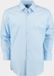 Hugo Boss BOSS Joe regular fit overhemd - popeline - blauw - Strijkvriendelijk - Boordmaat: 45