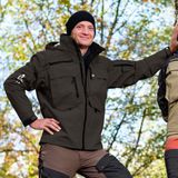 Legendfossil Outdoorjack Kenai - Waterdicht Outdoorjack - Fleecevoering - Winddicht - Graphit Black - XL