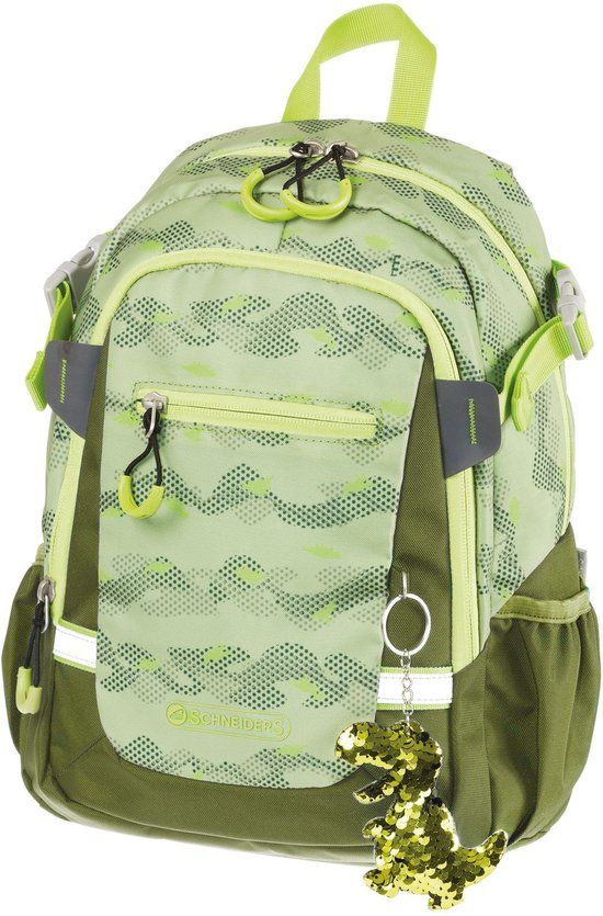 Schneiders 49466-065 Rugzak Jongen Olijf 25x35x12cm 11L