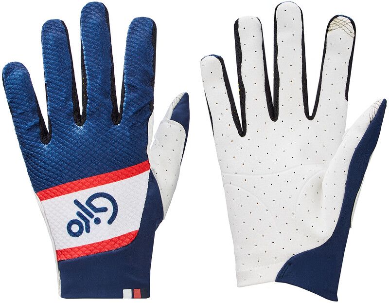 Giro Trixter Handschoenen Heren, blauw/wit