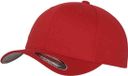 Flexfit Urban Classics Wooly Combed Flexfit Pet Unisex Rood