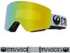 Dragon Alliance R1 OTG masque de ski - Classic Grey/Gold Ionized & Amber