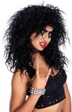 Bristol Novelty Ltd Bristol Novelty Unisex Adults Rock Star Wig (Black)