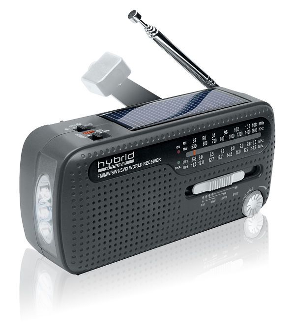 Muse Electronics Muse MH-07DS-HYBRID Draagbare Radio - FM/MW/SW, USB, MP3, Zwart
