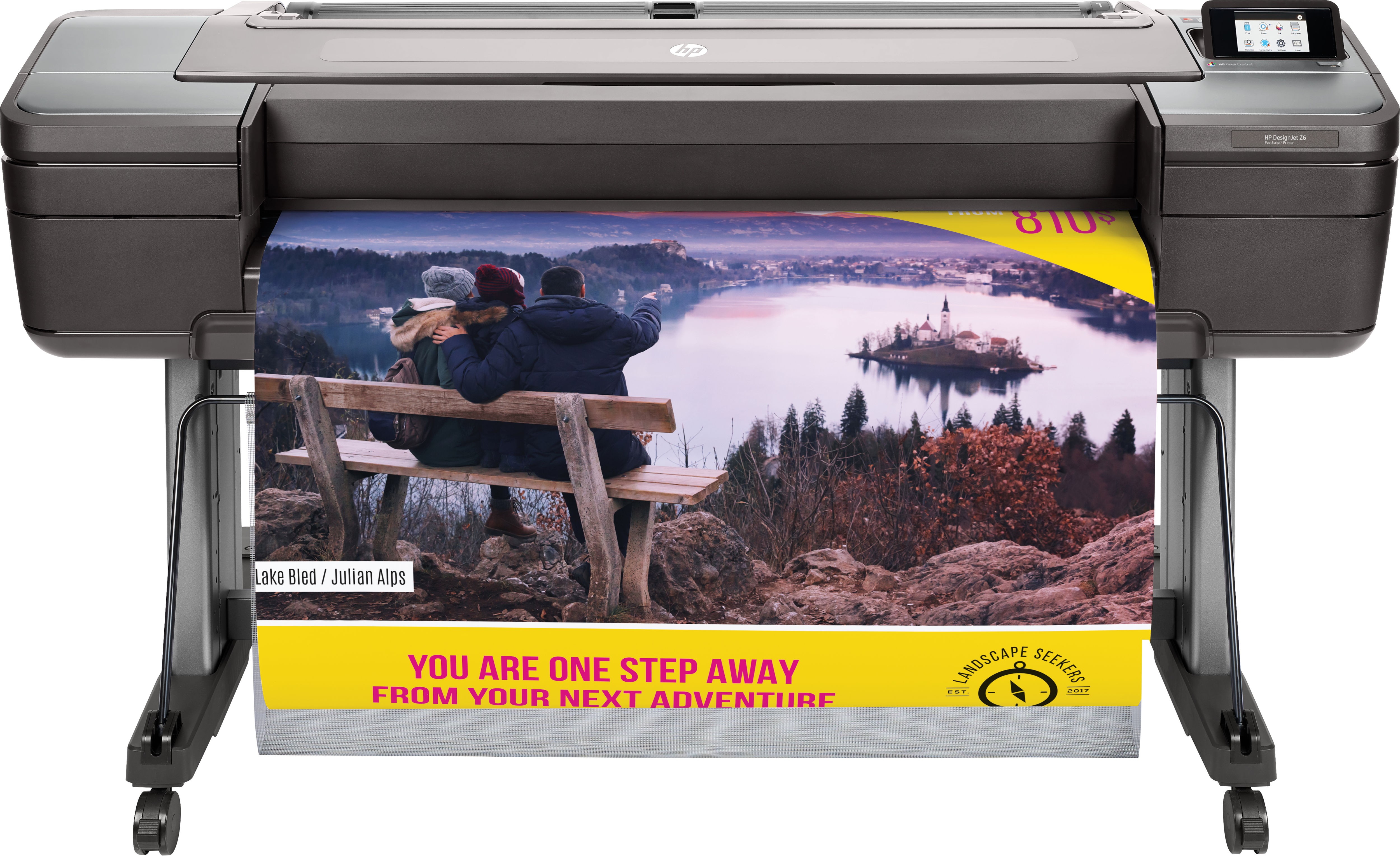 HP Designjet Z6 - Grootformaat printer - Zwart