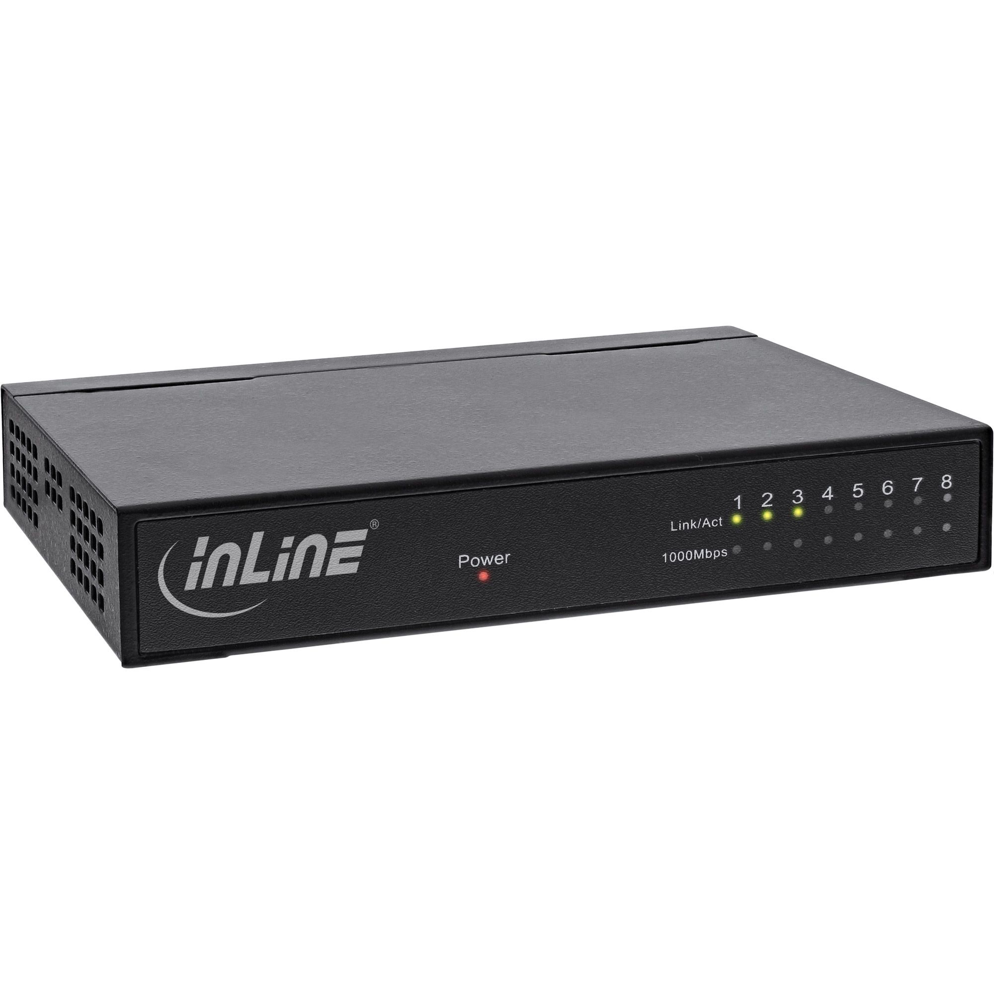 Inline 32308M - Netwerk Switch - Zwart