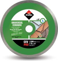 Rubi 25913 CEV pro continu diamantzaagblad voor keramische tegels - 25,4 x 200mm