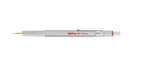 Rotring 800-vulpotlood | 0,7 mm | Zilver metalen behuizing