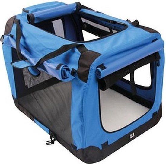 M-Pets Flow Crate - S - 51 x 33 x 33 cm - Blauw