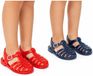Beco Chaussures d'eau/sandales - pour Enfants - caoutchouc - avec boucles - natation - modèle classique 29 Bleu