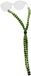 Chums Brillenkoord Original Cotton Standard End Stripes Groen/Zwart