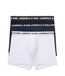 Karl Lagerfeld B.V Set van 3 boxershorts met logo, zwart/wit/marineblauw, maat XS, meerkleurig, XS
