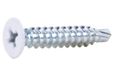Cofan 02084223B - autoschroef, extra vlak, 4,2 x 23 cm, wit