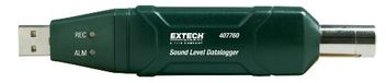 Extech 407760 USB Geluidsniveau-Datalogger, 30-130dB, Klasse 2