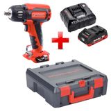 Rothenberger RO ID400 accu-slagmoersleutel 18 V 400 Nm borstelloos + 1x LiHD accu 4,0 Ah + oplader + Rocase