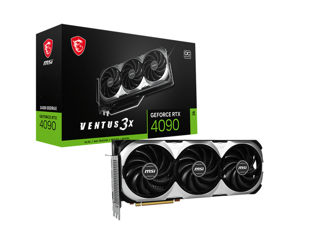 MSI VENTUS  GeForce RTX 4090 VENTUS 3X 24G OC