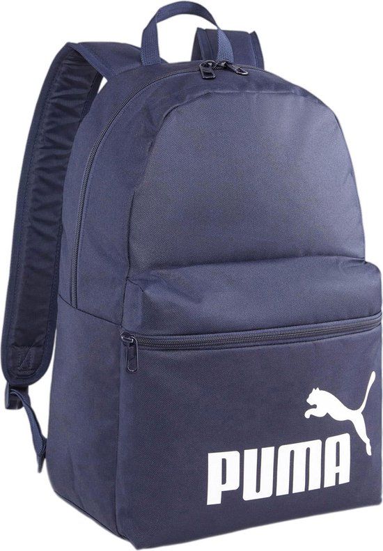 Puma Phase Rugzak - Donkerblauw/Wit - 24L - Polyester