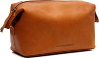 The Chesterfield Brand Chesterfield Westport Waxed Pull Up Toilettas - Cognac