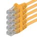 1aTTack 0.5m Cat6 UTP M/M netwerkkabel Geel