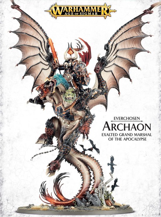 Games Workshop Age of Sigmar - Everchosen Archaon Exalted Grand Marshal of the Apocalypse