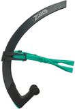 Zoggs Hydro Focus Frontale Snorkel Schwarz / Türkis