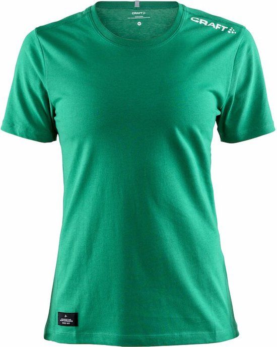 Craft Community Mix SS Tee W - Team Green - S - Dames