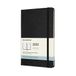 Moleskine Maandkalender 2022, 12 maanden maandnotitiecalender, notitieboek met vaste omslag, formaat groot 13 x 21 cm, kleur zwart, 128 pagina's
