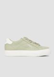 s.Oliver - Textielen sneaker met veters - Saliegroen - Maat 38