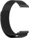 By Qubix Qubix - Milanese Smartwatch Bandje - Zwart - 22mm - Geschikt voor Garmin Vivoactive 4 / 4L