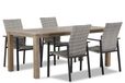 Lifestyle Garden Furniture Lifestyle Lifestyle Upton/Bristol 180 cm dining tuinset 5-delig stapelbaar