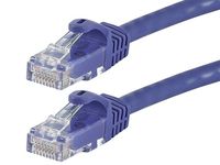 Monoprice 9855v netwerkkabel Paars 7,6 m Cat6 U/UTP (UTP)