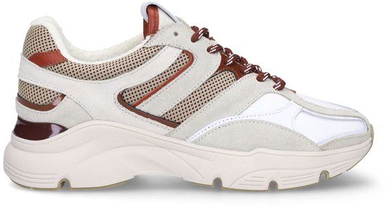 Manfield Grijze suède sneakers - Maat 38
