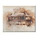 Homemania Wandfoto, voor woonkamer, slaapkamer, meerkleurig, 45 x 3 x 70 cm, HM20KNV45 x 70 cm, polyester, hout