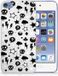 B2Ctelecom Back Cover voor Silicone Back Case Apple iPod Touch 5 | 6 Silver Punk