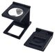 Telloep loupe - 10x - Pliable - Avec échelle et compteur de fils