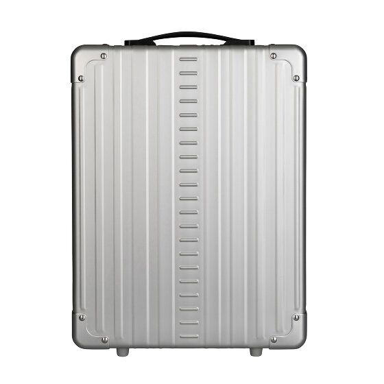 ALEON Hybrid 17" Aluminium Rugzak Koffer - Platinum - Zilver