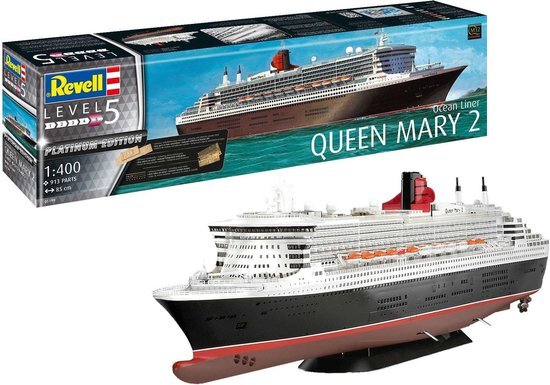 Revell 05199 Queen Mary 2 Boot (bouwpakket) 1:400