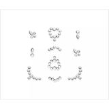 Essence Nagelstickers Mirror Universe Juwelen 10 Onderdelen Zilver