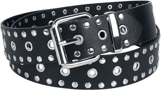 Rock Rebel by EMP Zwarte riem met zilveren studs - Unisex - Standard