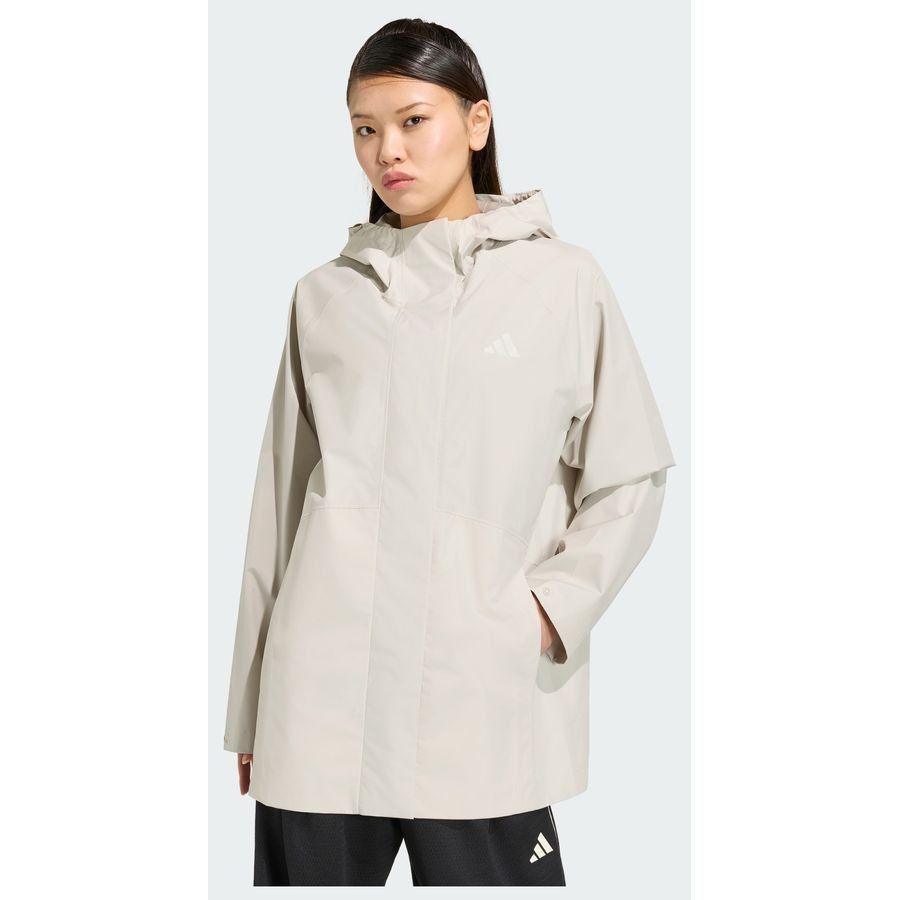 Adidas Sportswear Essentials Rain Parka - Dames - Beige