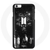 Maniacase Hoesje voor Iphone SE 2020 BTS Signature Members Rm Jin Jimin V Suga Jungkook J-hope