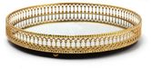 Tableau miroir décoratif pour articles de cosmétiques, rond, 25 cm de diamètre