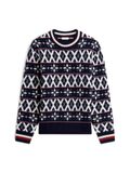Tommy Hilfiger Trui navy / grenadine / wit
