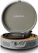Lenco LS-66GY Retro Platenspeler Koffer Platenspeler met ingebouwde Speakers Bluetooth en AT3600L cartridge Grijs