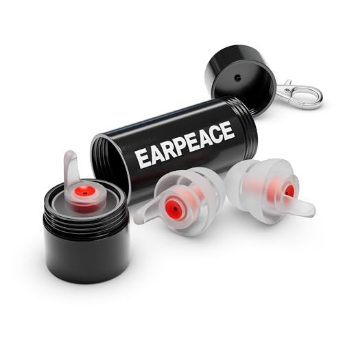 EarPeace Festival Oordopjes - Herbruikbare Partyplugs - Gehoorbescherming 26 dB - Transparant