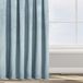 Eurofirany 418654 Sheer Blue Polyester Grommet Curtain